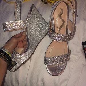 Silver wedges